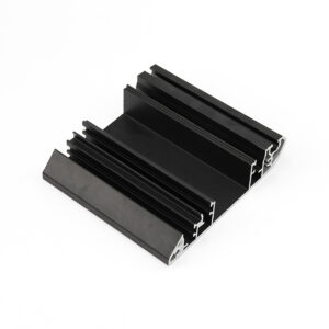 Black Anodized Aluminum Tube with Laser Marking